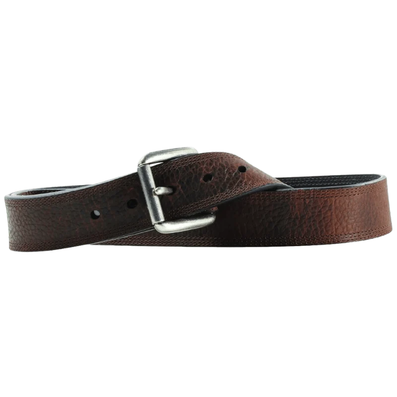 4630 Ariat Men's Tripple Stitched Leather Work Belt