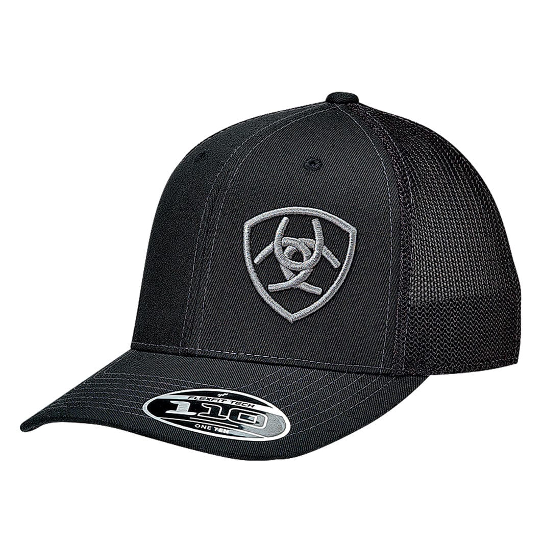 7801 Ariat Men's Flex Fit 110 Offset Logo Cap