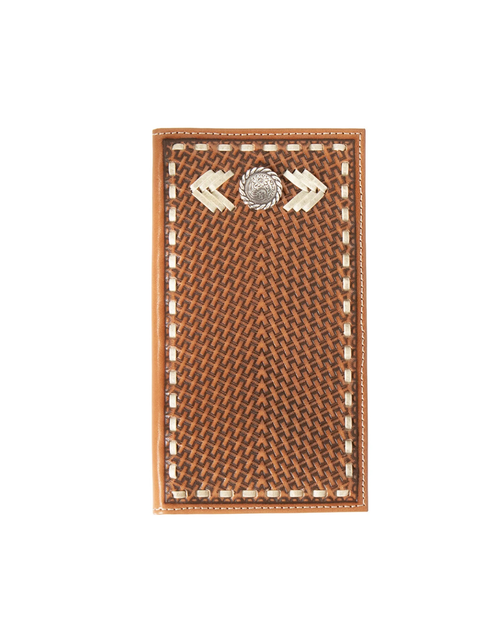 4708 Nocona Rawhide Lace Concho Rodeo Wallet