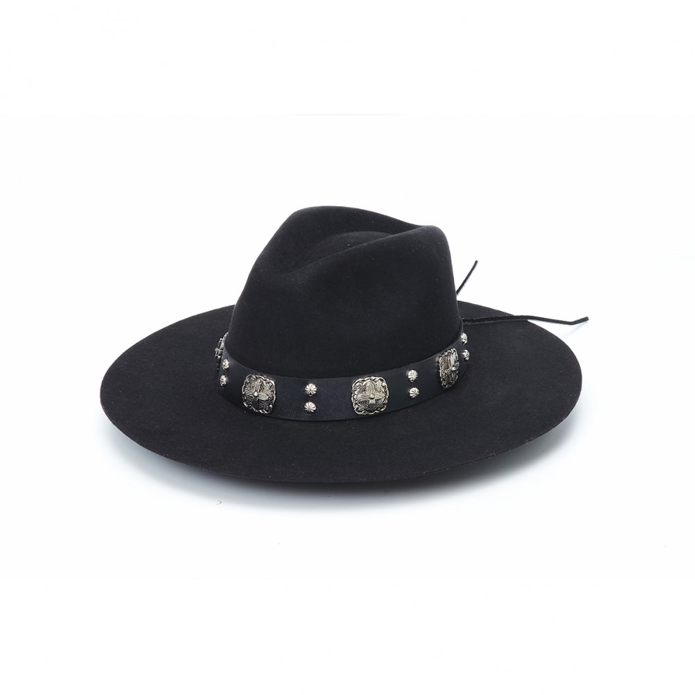 CA-F-2070 Stampede Flat Brim Felt Hat