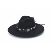 CA-F-2070 Stampede Flat Brim Felt Hat