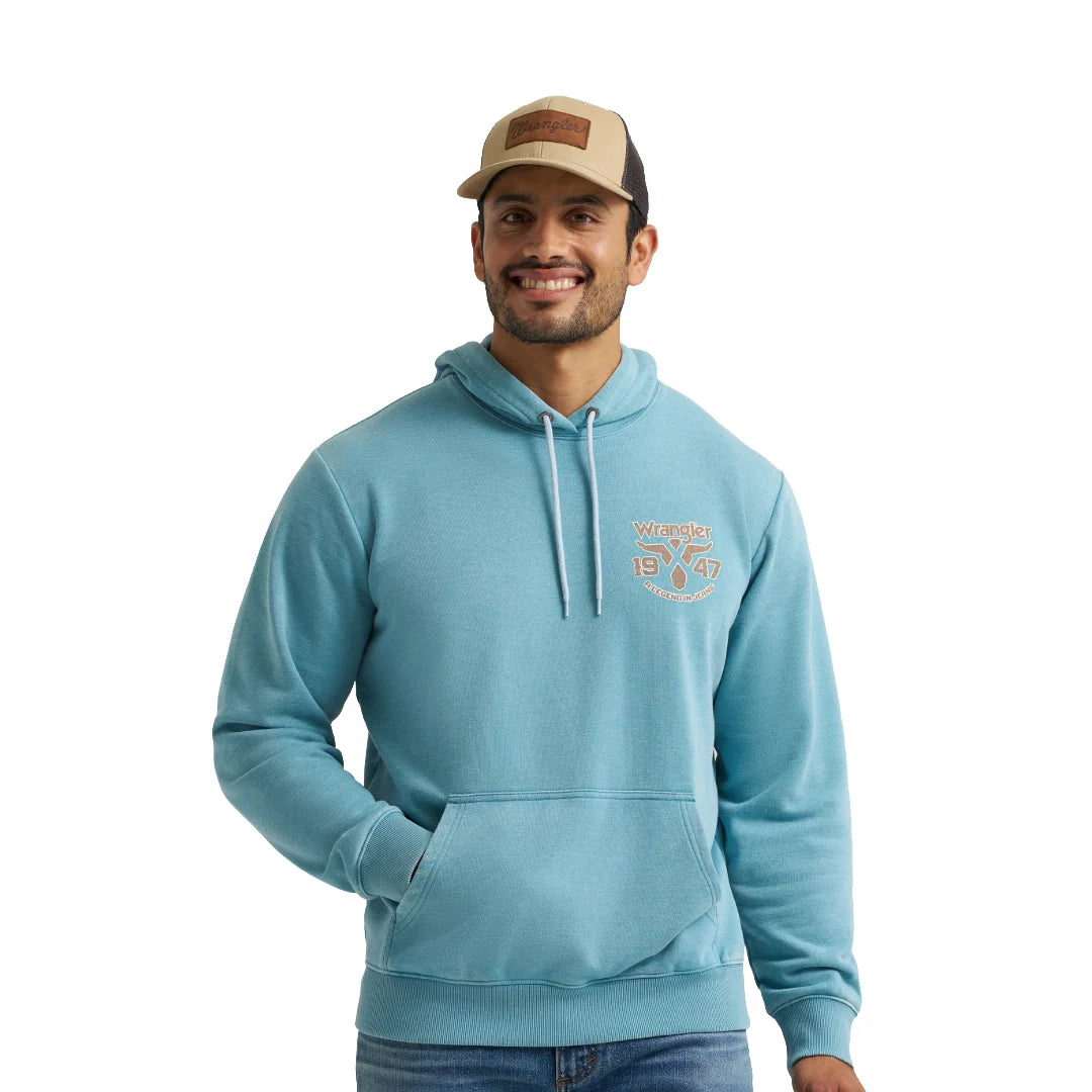 3953 Wrangler Men's Western Pullover Hoodie