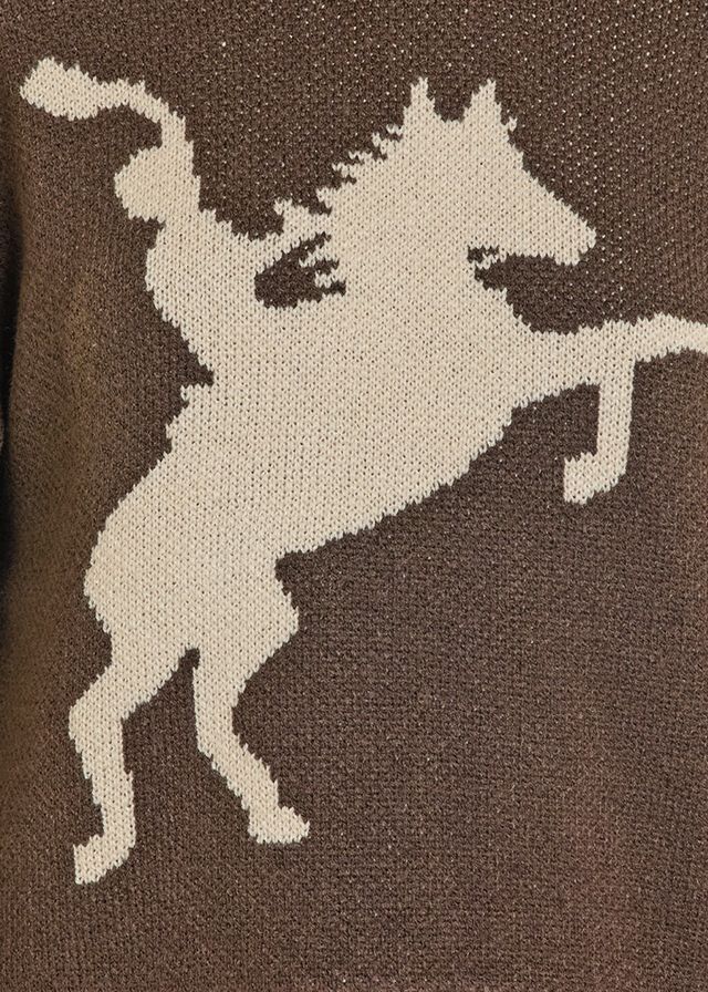 7819 Rock & Roll Ladies Horse Rider Sweater