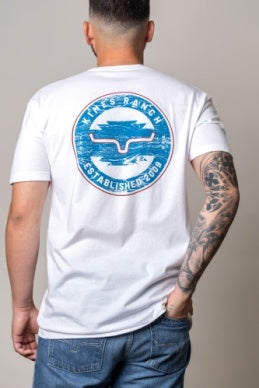0160 Kimes Ranch Men's Wood Stamp T-Shirt