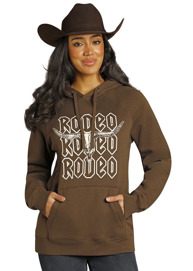 7870 Rock & Roll Unisex Rodeo Graphic Hoodie