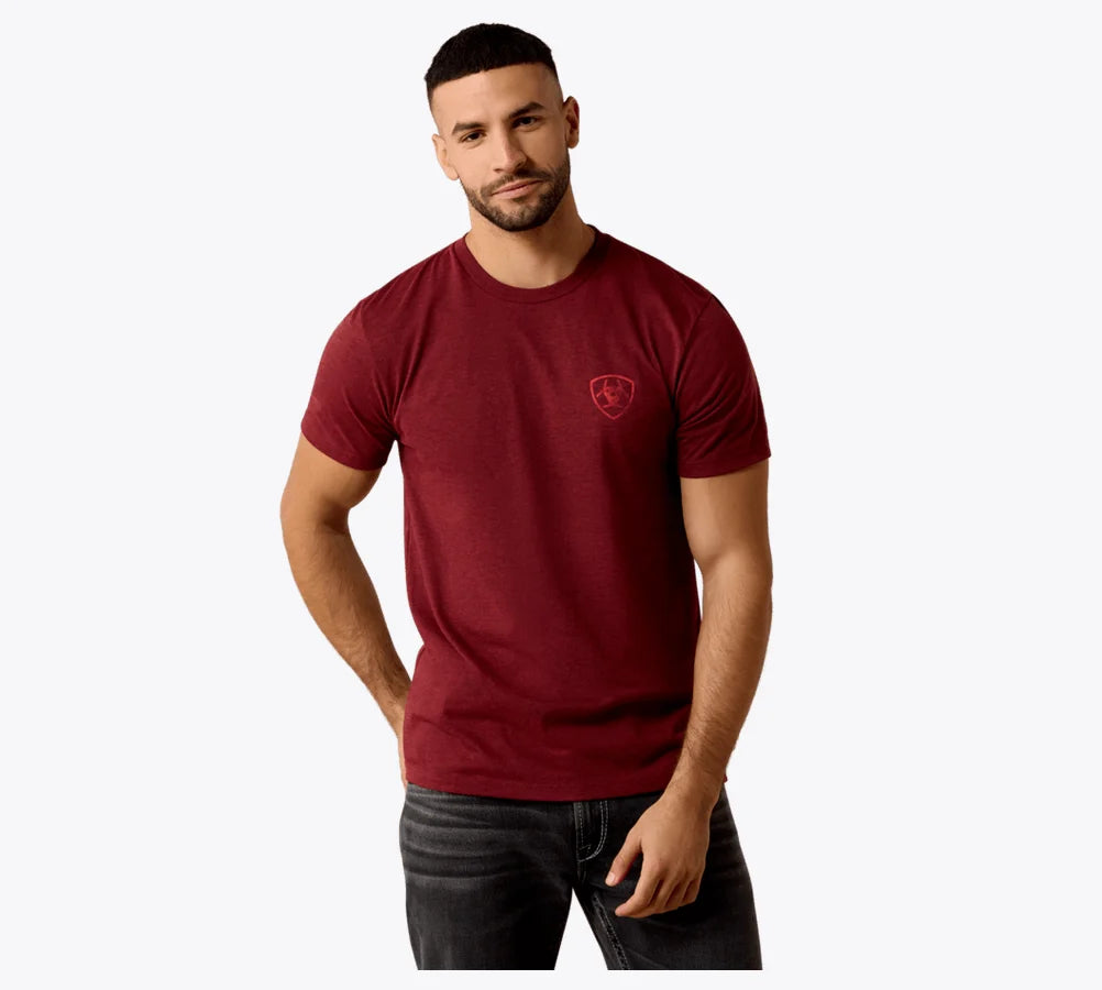9657 Ariat Men's Southwest Stamper Short Sleeve T-Shirt