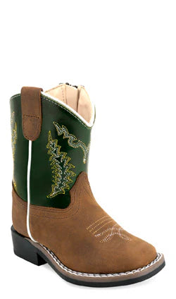 2003 Old West Infant Square Toe Boots