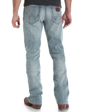 77MWZBR Wrangler Men's Retro Slim Fit Bootcut Jeans