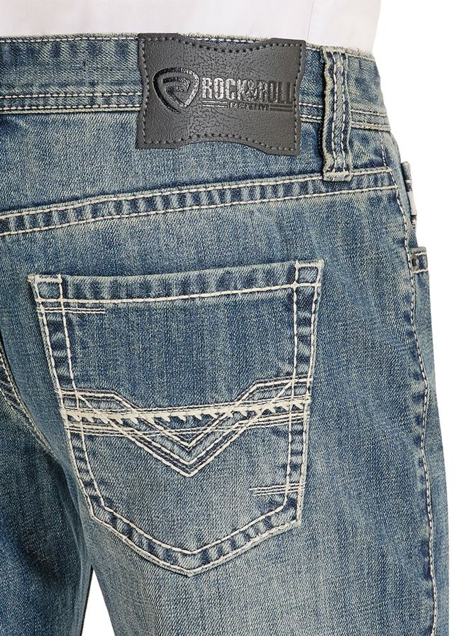 8581 Rock & Roll Denim Men's Pistol Boot Cut Jeans
