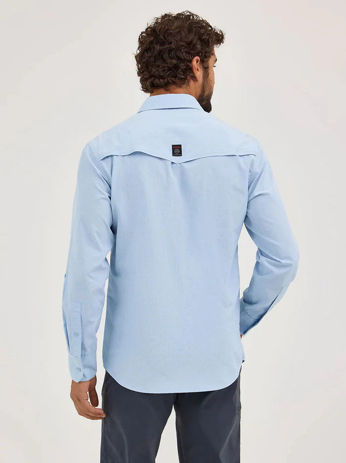 0550 Wrangler Men's ATG Drover Western Utility Shirt